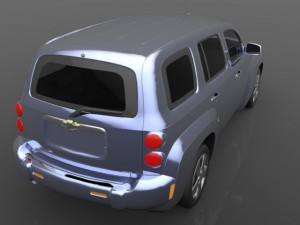 chevrolet hhr 2006 3D Model
