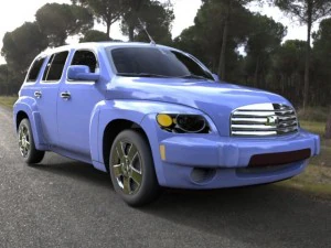 chevrolet hhr 2006 3D Model