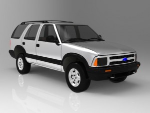 chevrolet s10 blazer 1995 3D Model