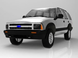 chevrolet s10 blazer 1995 3D Model