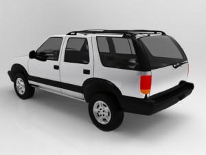 chevrolet s10 blazer 1995 3D Model