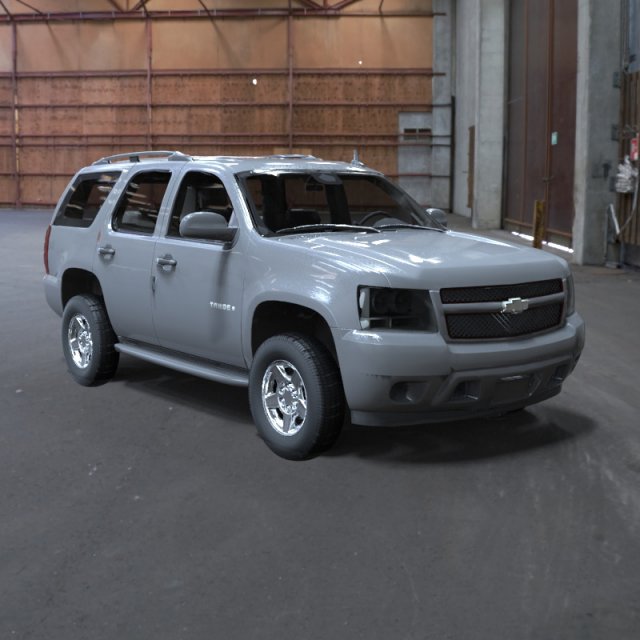 chevrolet tahoe 2007 3D Model .c4d .max .obj .3ds .fbx .stl .blend 