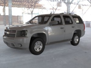 chevrolet tahoe 2007 3D Model