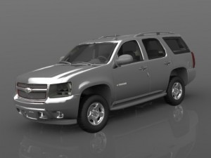 chevrolet tahoe 2007 3D Model