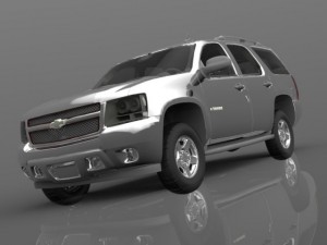 chevrolet tahoe 2007 3D Model