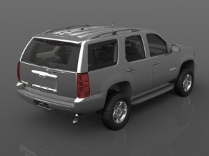 chevrolet tahoe 2007 3D Model