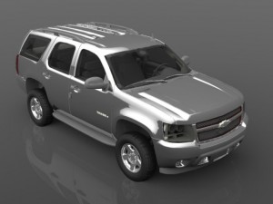 chevrolet tahoe 2007 3D Model