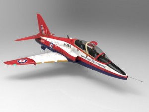 bae hawk mk127 Modelo 3D