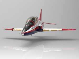bae hawk mk127 Modelo 3D