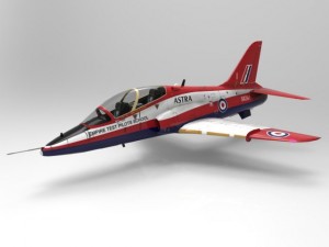 bae hawk mk127 Modelo 3D