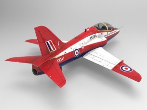 bae hawk mk127 Modelo 3D