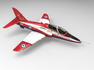 bae hawk mk127 Modelo 3D