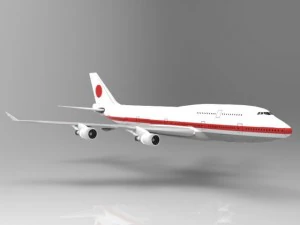 boeing 747 400 3D Model