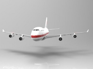 boeing 747 400 3D Model