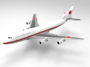 boeing 747 400 3D Model