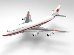 boeing 747 400 3D Model