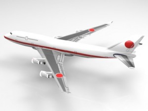 boeing 747 400 3D Model