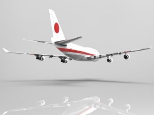 boeing 747 400 3D Model
