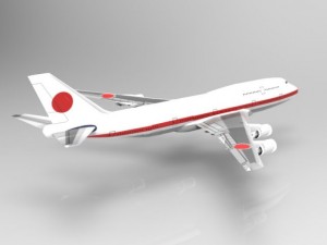 boeing 747 400 3D Model