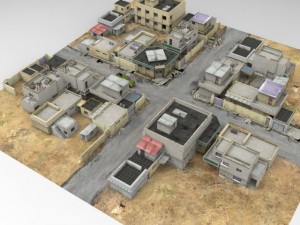 desert town 3D Model