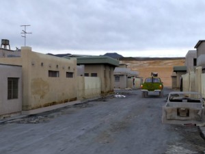desert town 3D Модель