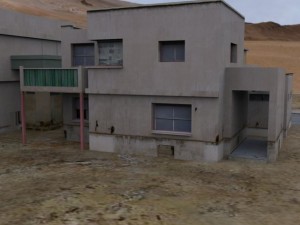 desert town 3D Модель