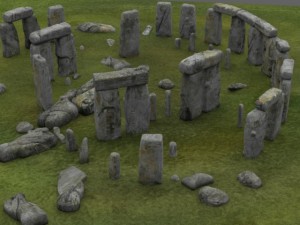stonehenge 3D-Modell