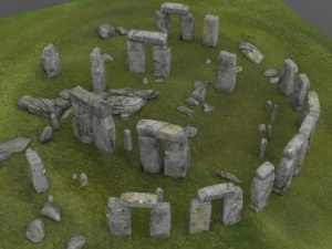 stonehenge 3D Model