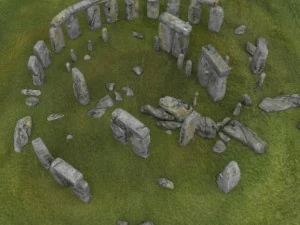 stonehenge 3D Model
