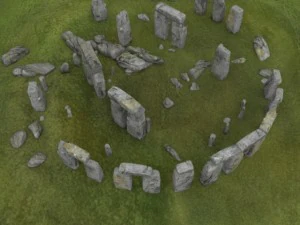 stonehenge 3D Model