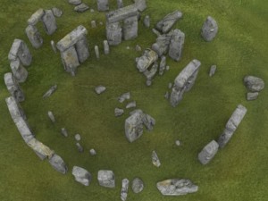 stonehenge 3D-Modell