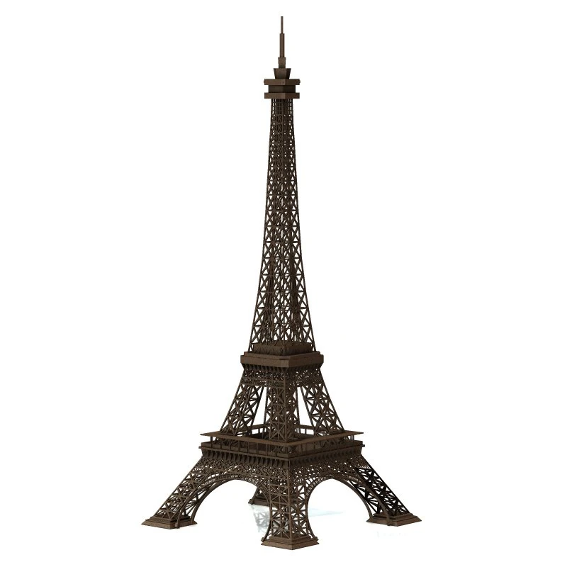 eiffel tower 3D Model .c4d .max .obj .3ds .fbx .stl .blend 