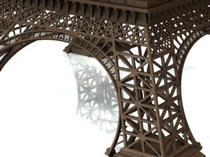 eiffel tower 3D Модель