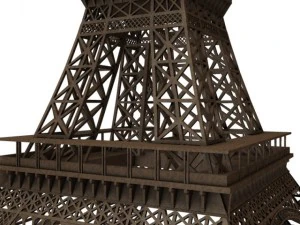eiffel tower 3D Model