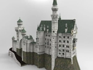 neuschwanstein castle 3D Model