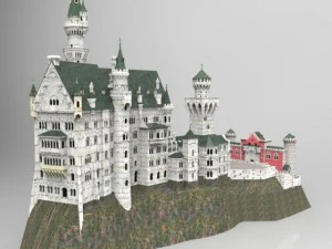 neuschwanstein castle 3D Model
