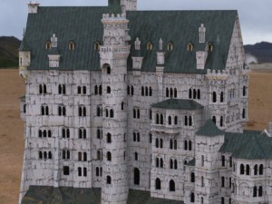 neuschwanstein castle 3D 模型