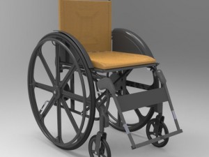 wheelchair 3D Model