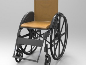 wheelchair Model 3D