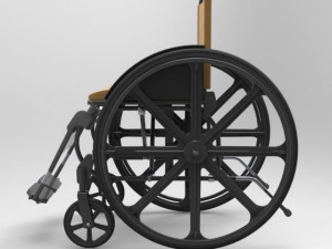 wheelchair Model 3D