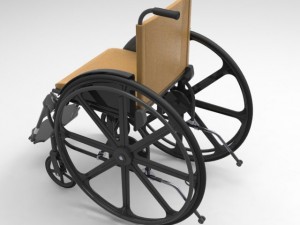 wheelchair Model 3D