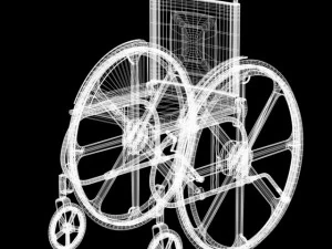 wheelchair 3D Model