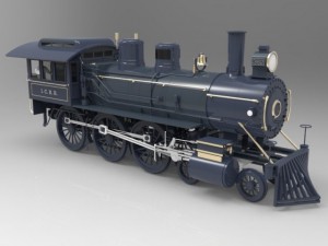 locomotive 382 3D Модель