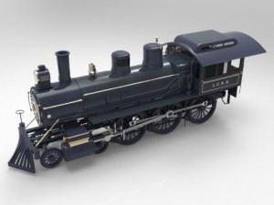 locomotive 382 3D Модель