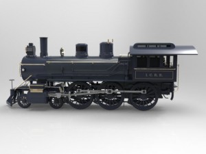 locomotive 382 3D Модель