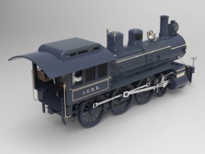 locomotive 382 3D Модель