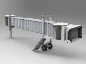 空中桥 3D 模型