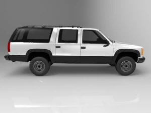 chevrolet suburban 1998 3D Model