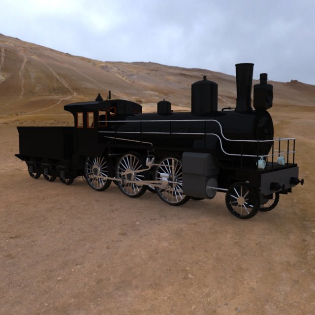 train wwi ng series Modelo 3D .c4d .max .obj .3ds .fbx .stl .blend 