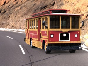 trolley 3D 模型